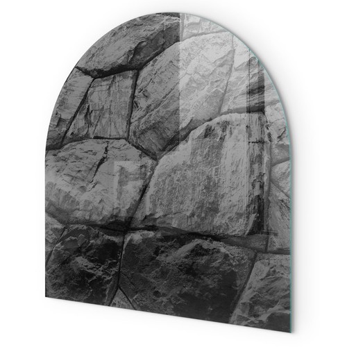 Glass hearth plate protector - hearth,