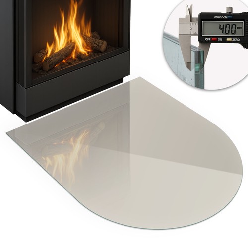 Glass stove protector for - stove,