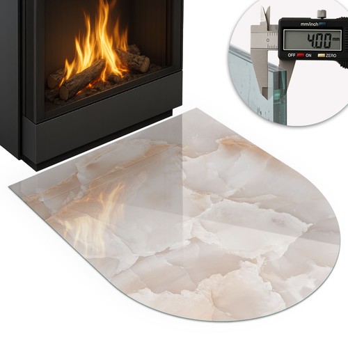 Toughened glass hearth - glass,