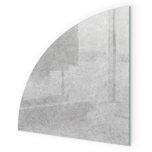 Glass hearth plate protector - hearth,
