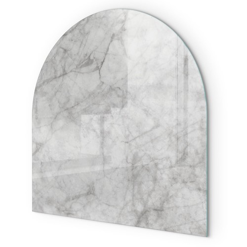 Fireproof glass hearth - glass,