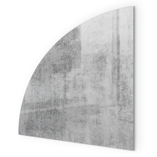 Glass hearth plate - hearth,