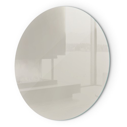 Elegant tempered glass hearth - glass,