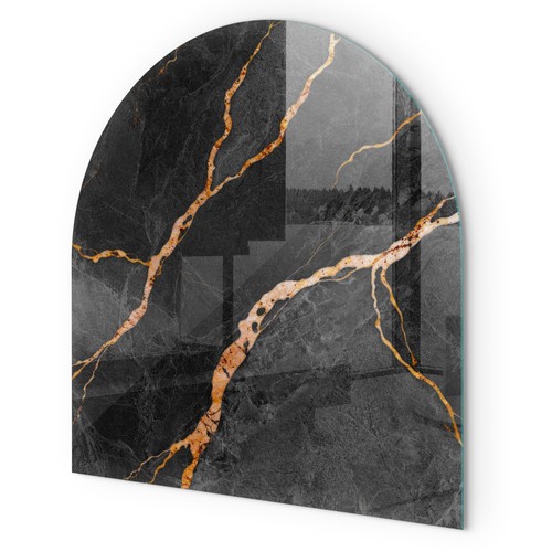 Fireproof glass hearth - fireproof,