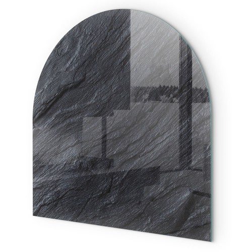 Durable heatproof glass hearth - durable,