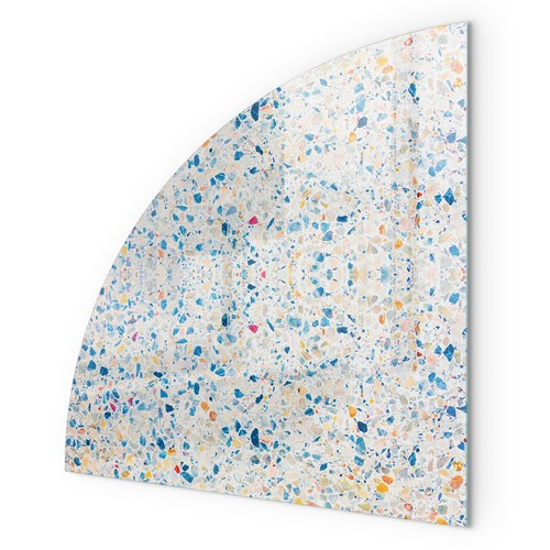 Safe glass hearth plate pad - glass,