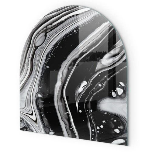 Glass hearth plate protector - glass,