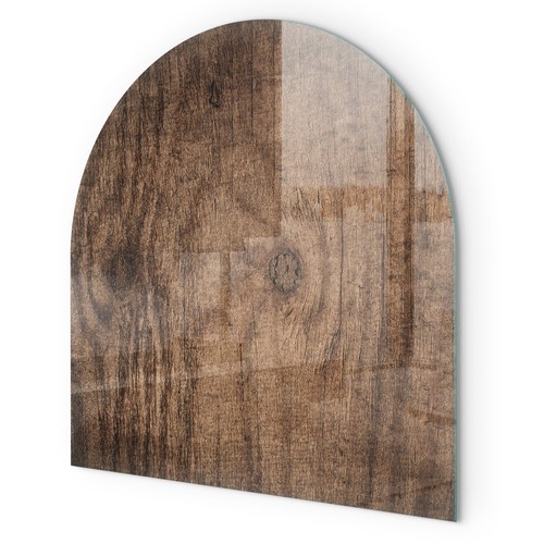 Glass hearth plate protector - plate,