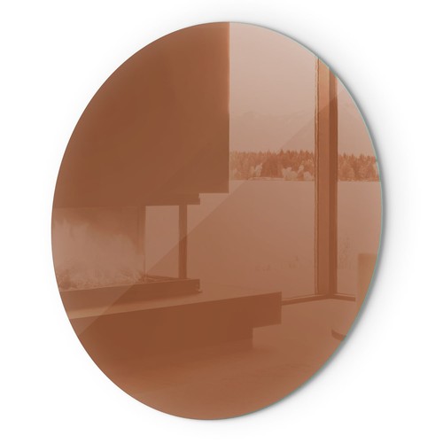 Premium glass hearth plate - glass,