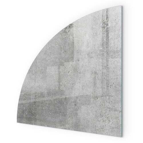 Glass hearth plate protector - hearth,