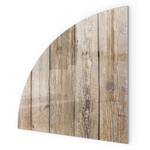 Glass hearth plate - hearth, protector