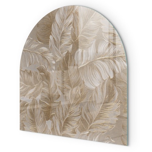 Premium glass hearth plate - glass,